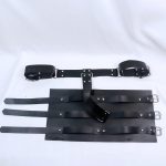 OEM Bdsm Belt Full Body Leather Bondage Restraint Straps Hand Behind Back Bondage Arm Binder Sleeves Sex Bandage - 图片 5