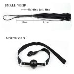 OEMHot Selling Adults Sex Toys Couples Handcuffs Nipple Clamps Whip Spanking Sex Metal Anal Plug Vibrator Exotic Bed Bondage Set - 图片 5