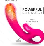 10 Vibration Modes Ergonomic Design Wearable and Remote Control Panty Vibrator for Women - 图片 5