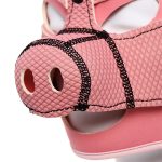 OEM Party Hood Pig Puppy Play Dog Hood Factory BDSM Bondage Gear Neoprene Hood Eyes Blindfolds Fetish - 图片 5