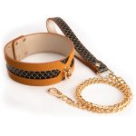 OEM 6 Pcs Female Sex Bondage Set for Couples Soft Leather Bdsm Sex Toys Bondage Fetish Handcuffs Anklecuffs Whip Paddle Collar - 图片 5