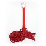 OEM High Quality Male Sex Bondage Leather Flogger Soft Suede Cowhide Sex Bdsm Spanking Flogger Factory Stock - 图片 5
