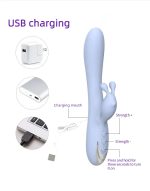 Wholesale Factory Women Masturbation Clitoris Vibrator G-Spot Dildo Rabbit Vibrator for Women - 图片 5