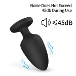 Remote Control Plug Anal Sex Toys for Men and Women Butt Plug 10 Frequency Vibration Butt Plug Vibrator - 图片 5