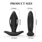 Wearable 12 Frequency Vibration Telescopic Dildo Vibrator Adult Toys Anal Plug Vibrating Prostate Massager for Gay Men - 图片 5