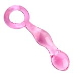 Wholesale Crystal Glass Dildo Penis Anal Beads Butt Plug Masturbation G-Spot Stimulation Adult Sex Toy for Women - 图片 5
