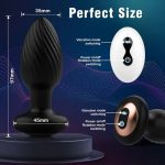 Wireless Remote Control Adult Anal Plug Vibrator Heart Base Vibrating Butt Plug Sex Toys for Women and Men Juguetes Sexuales - 图片 5