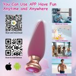 Couples Fun New Design Sex Toys Foreplay Masturbation Vibrator APP Control Butt Anal Plug Prostate Massager for Men and Women - 图片 5