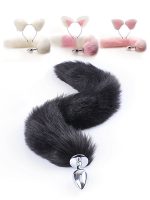Sex Toys Anal Plug Tail With Juegos Para Adultos Ears Sexy Dress up Fox Tail Butt Plugs Anales Produtos Eroticos - 图片 5