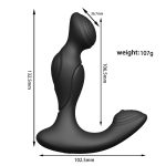 OEM Remote Control Prostate Massager Vibrating Butt Plug Thrusting & Vibrating Modes G Spot Vibrator Male Sex Toys for Men - 图片 5