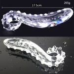OEM Wholesale Prostate Massager Hippocampus Anal Prostate Plug Fancy pink Glass Dildo Anal Sex Toys Butt Plug - 图片 5