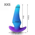 4 Size Silicone Anal Plug Set Male Prostate Massager Anal Butt Plug Set for Female Adult Erotic Toy Anal - 图片 5