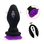 OEM New Rose Silicone Posterior Anal Plug G-Spot Posterior Dilation Climax Sex Toy - 图片 5
