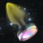 OEM Wireless Remote Control Luminous Anal Plug Silicone Female Harem Masturbator Safer Sex Product - 图片 5