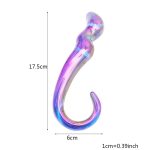 OEM Glass Dildo Adult Erotic Product Anal Training Clear Sex Toys Crystal Glass G Spot Massager Masturbation Butt Plug - 图片 5