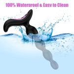 OEM Male Prostate Massager Adult Sex Toys Anal Vaginal Beads Vibrator Silicone Vibrating G-Spot Anal Butt Plug - 图片 5