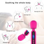 Hot Sell Powerful Av Vibrator Vagina Wand Clitoris Stimulator Vibrators Usb Rechargeable Sex Toys for Women - 图片 5