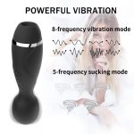 Usb Magnetic Charging Portable Av Stick Vibrators Sucking Wand Massager Adult Sex Toys for Women - 图片 5