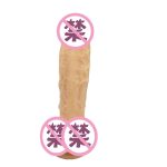 Lesbian Wearable Dildo Nontoxic Pvc Super Thick and Big Pants Sucker Simulation Strap on Dildo for Female Women - 图片 5