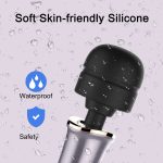 Best Selling Super Big Size Electric Wand Massager Portable Av Sticks G Spot Vibrators Adult Love Sextoys - 图片 5