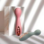 New Fashion Rechargeable Cordless Kawaii Cute Portable Av Vibrator Wand Mini Vibrator - 图片 5