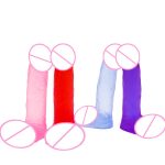4.5 Inch Cheap Price Small Realistic Crystal Strong Suction Cup Mini Dildos for Women - 图片 5