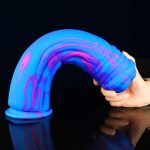 Colorful Animal Horse Donkey Penis Thick Long Huge Big XXXL Dildo Dragon Monster Anal Plug Butt Plug for Men Gay Lesbian Sex Toy - 图片 5