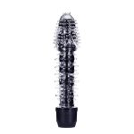 Wholesale Price Crystal Soft Silicone Vibrating Spiny Single Frequency Long Dildo Vibrator for Female - 图片 5