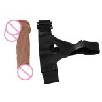 Hot Sale Reality Dildo Jelly G Spot Clitoral Stimulation Wearable Silicone Dildo Female Masturbator Strap on Dildo for Man - 图片 5