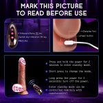 Remote Control Liquid Silicone Dildo Artificial Penis Realistic Dildo Sex Toy Lifelike Big Size Large Xtoy Dildo for Woman - 图片 5