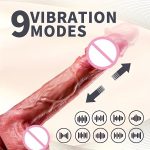 Hot Liquid Silicone Realistic Dildos Strong Suction Cup G Spot Vibrator Lifelike Penis Artificial Big Cock Sex Toy for Women Gay - 图片 5