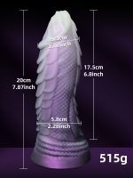 Silicone Anal Plug With Strong Suction Base Hands-Free Play Flexible Dildo Adult Sex Toy Prostate Stimulation Masturbation - 图片 5