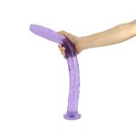Free Custom Box - Super Long Realistic Penis Strap on Dildos With Suction Cup Soft Jelly Cock for Lesbian G Spot Sex Toy - 图片 5