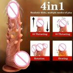 OEM AAV Fantasy Animal Thrusting Realistic Big Dildo Vibrator for Women - 图片 5
