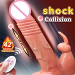 OEM Customized Silicone Electric Dildo Penis Sex Toy Xxl Dildo for Woman - 图片 5