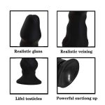 OEM Women Thrusting Dildo Vibrator Realistic Vibrating Dick Sex Toys with Strong Suction Cup - 图片 5