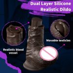 OEM New Toys for Woman 2025 Female Masturbation Skin Colour Realistic Flexible Dildo Toys for Lesbian - 图片 5