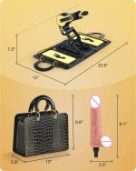 OEM Handbag Sex Machine Vaginal Anal Massage Masturbation Automatic Adult Sex Toys Thrusting Realistic Dildo Machines - 图片 6