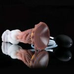 OEM Monster Squirting Silicone Ejaculating Dildo Adult Toys for Women Men with Knots Alien Fantasy Dildo - 图片 6