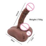 OEM Hot Selling Silicone Male Dildo Floor Cannon Gay Masturbation Device with Anal Door Adult Sex Tool Supply - 图片 6