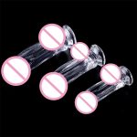 Transparent TPE Realistic Huge Artificial Penis for Women Wholesale Crystal Dildo With Discreet Packaging - 图片 6