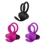 Adult Sex Toy Man Wearing Silicone Gum Vibrate the Penis Cover Wireless Remote Control Lock Essence Ring Penis Ring Men - 图片 6