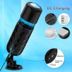 Diamond-Shaped Design Black Rotation Thrusting Automatic Electronic Masturbator Cup Male Masturbation for Man - 图片 6