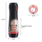 Hands Free Electric Magnetic Automatic Thrusting Male Masturbator Interactive Woman Moan Men Masturbation Cup - 图片 6