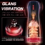 Automatic Sucking Male Masturbation Cup Inner Telescopic Vibrator Male Masturbator Vaginas for Men Sex Toy - 图片 6