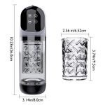 IPX7 Fully Waterproof LCD Display Sucking Rotating Thrusting Automatic Male Masturbator Cup Auto Man Stroke Machines for Men - 图片 6