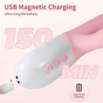 Factory Direct Sale Thrusting Vibrator Telescopic Dildo Vibrators Thrusting Vibrator Sex Toy for Women - 图片 6