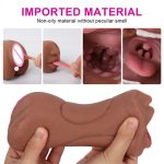 Hot Selling Men Massage Manual Masturbation Bust Silicone Doll Big Breast Skin Color Airplane Cup Male Masturber Cup Toys - 图片 6