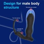 Vibrating Prostate Massager Dildo Anal Vibrator Remote Control Butt Plug Stimulator G-spot Anal Masturbation for Men - 图片 6