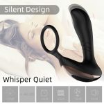 Best Selling Anal Plug for Men Double Motor Telescopic Anal Plug Powerful Remote Control Prostate Massage - 图片 6